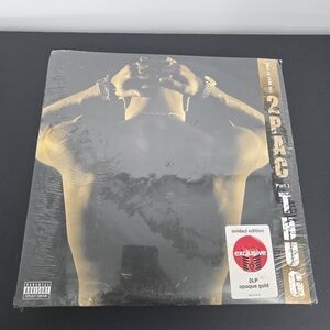 2Pac The Best of 2Pac Part 1 Thug 2LP Vinyl Gold Target Exclusive NIP